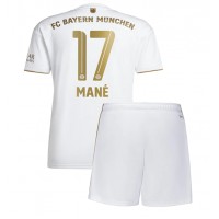 Dres Bayern Munich Sadio Mane #17 Gostujuci za djecu 2022-23 Kratak Rukav (+ kratke hlače)